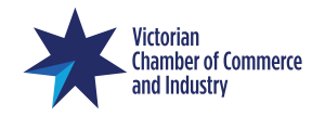 Victorian Chamber Logo RGB Blue Fill